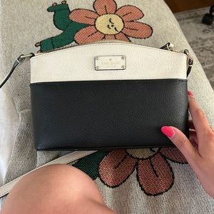Black and White Kate Spade purse